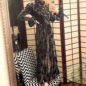 Batsheva Velvet Dress